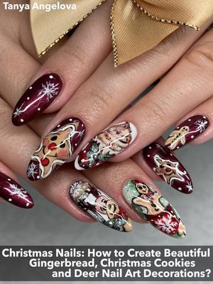 cover image of Christmas Nails